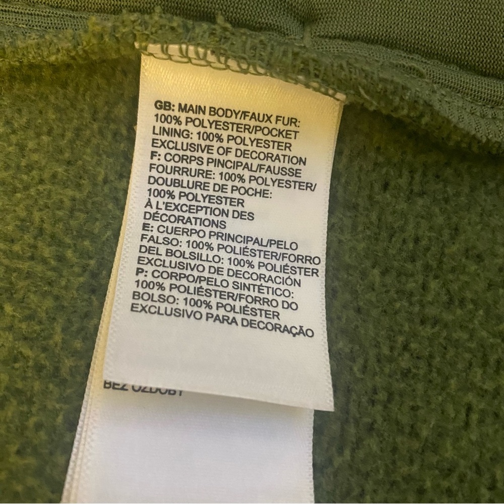 THE NORTH FACE FURRY FLEECE VEST JACKET S EUC - Picture 7 of 8